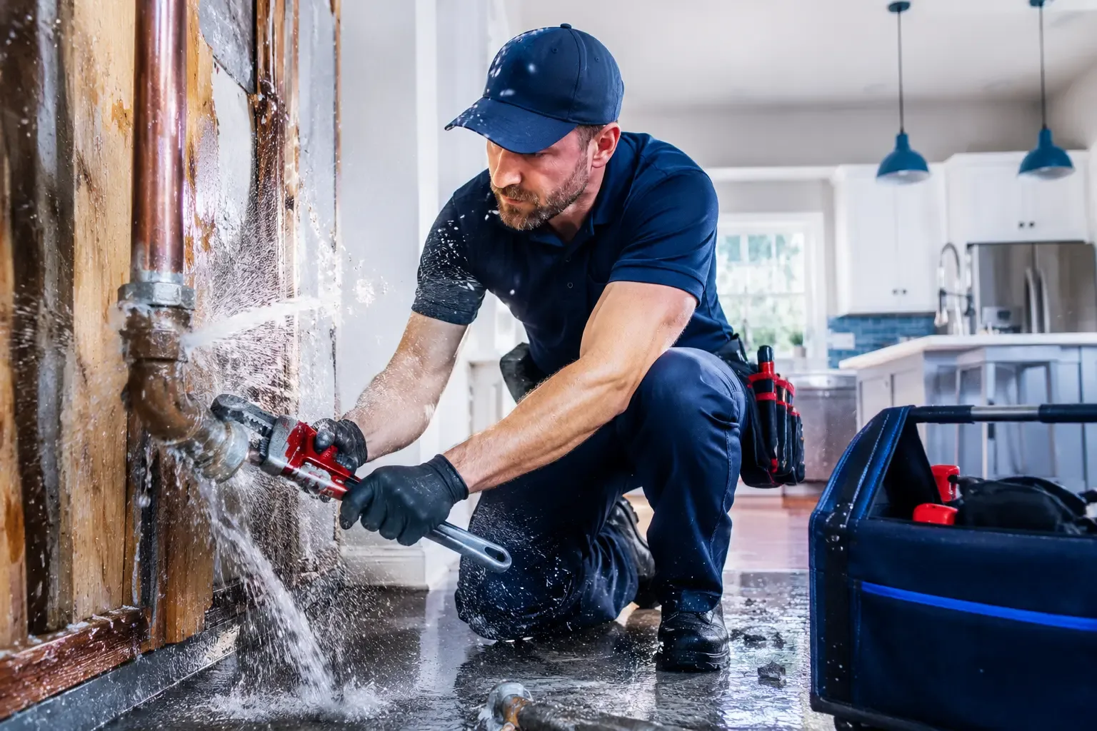 Local emergency pipe repair professionals in Red Hill, PA